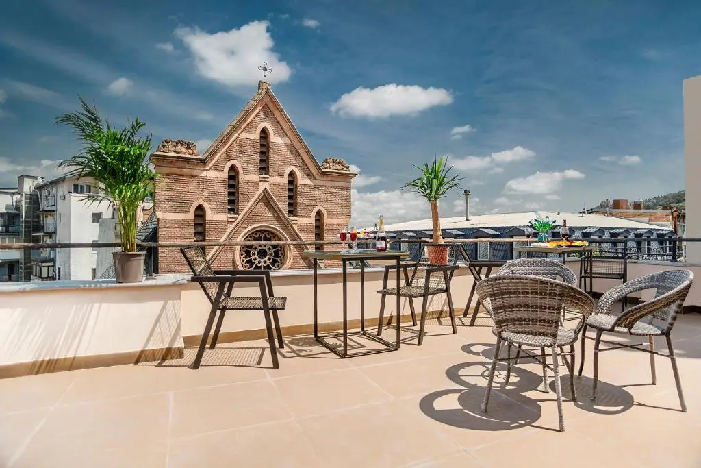 Diuma Hotel exterior in Tbilisi